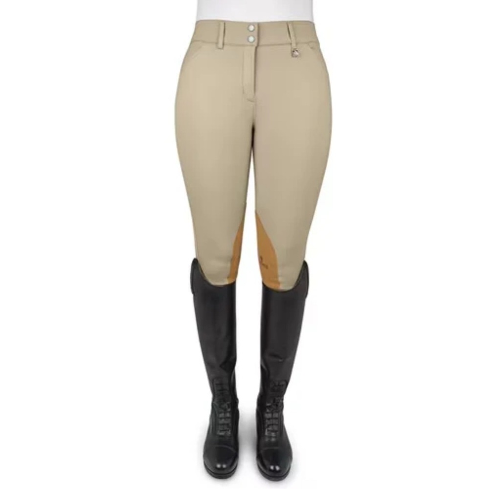 ROMFH Women's Tan Riding Pants Breeches 26L